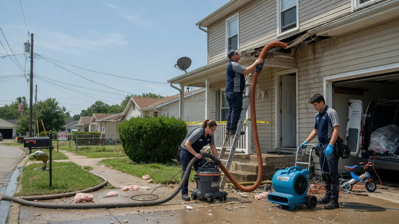 Water Damage Restoration in Sparland, IL near me
